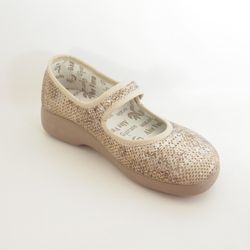 Zapatillas ancho especial Garzón 3065-168 Beige
