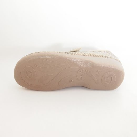 Zapatillas ancho especial Garzón 3065-168 Beige