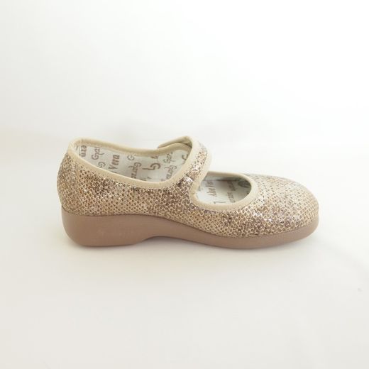 Zapatillas ancho especial Garzón 3065-168 Beige