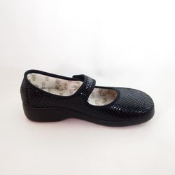 Zapatillas ancho especial Garzón 3065-168 Negro
