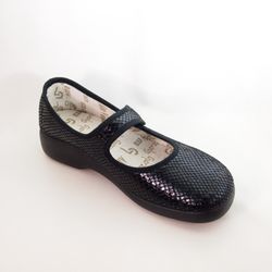 Zapatillas ancho especial Garzón 3065-168 Negro