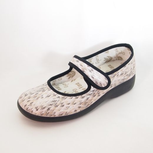 Zapatillas ancho especial Garzón 3065-196 Negro