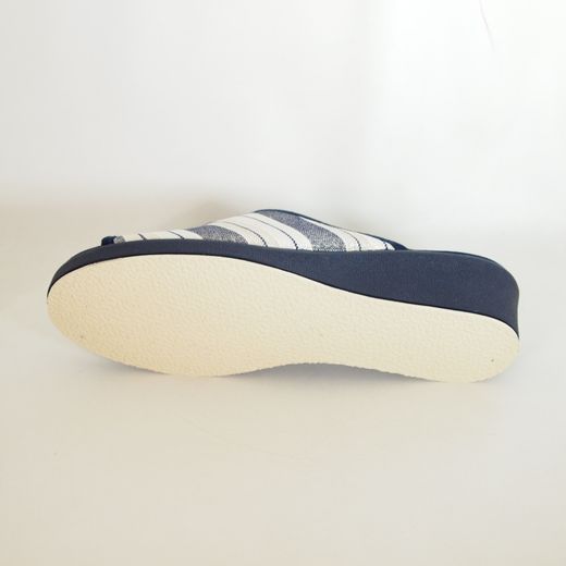 Zapatillas de casa estampadas Garzón 1890-080 Marino