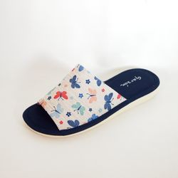 Zapatillas de casa estampadas Garzón P400-207 Marino