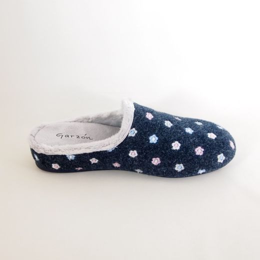 Zapatillas de casa Garzón 12000_580 Azul Marino