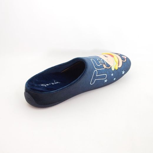 Zapatillas de casa Garzón 16310-246 Azul