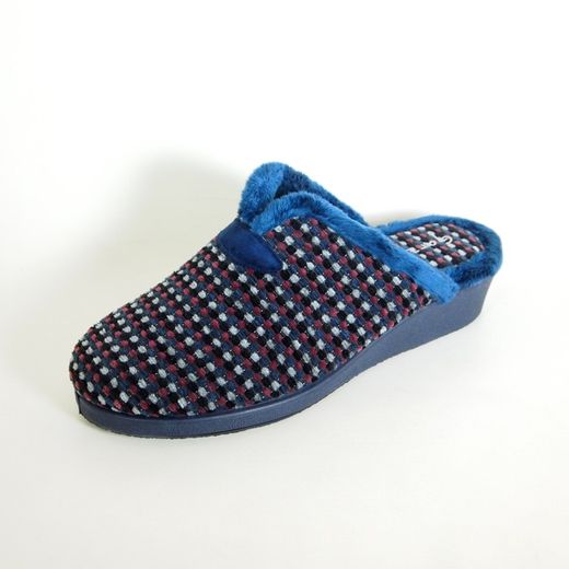 Zapatillas de casa Garzón 1725-502 Azul Marino