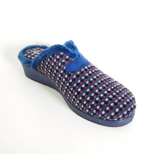 Zapatillas de casa Garzón 1725-502 Azul Marino