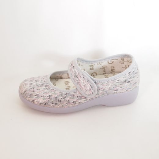 Zapatillas de casa Garzón 3065-196 Gris Perla