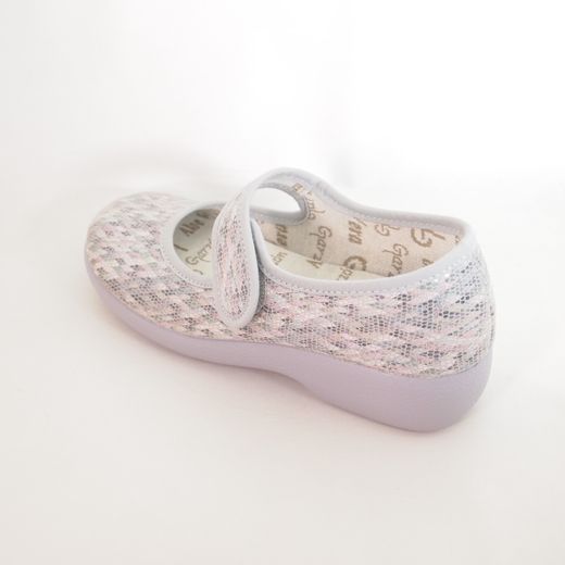 Zapatillas de casa Garzón 3065-196 Gris Perla