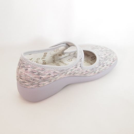 Zapatillas de casa Garzón 3065-196 Gris Perla
