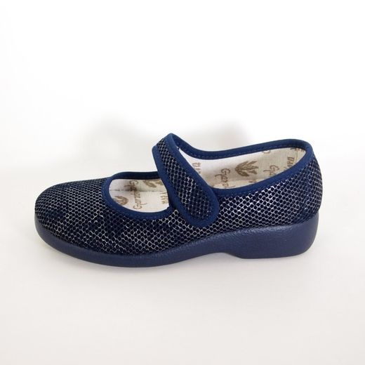 Zapatillas de casa Garzón 3065-215 Azul Marino