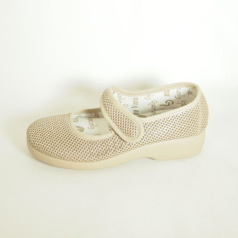 Zapatillas de casa Garzón 3065_218 Merceditas Beige 39