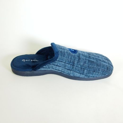 Zapatillas de casa Garzón 6001-600 Azul Marino