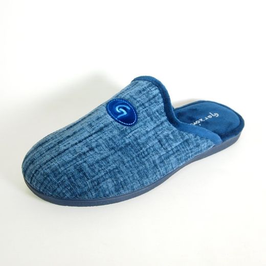 Zapatillas de casa Garzón 6001-600 Azul Marino