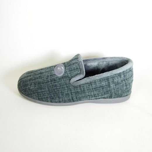 Zapatillas de casa Garzón 6501-600 Gris Oscuro