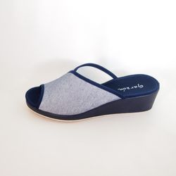 Zapatillas de casa Garzón 736-144 Azul Marino