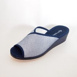 Zapatillas de casa Garzón 736-144 Azul Marino