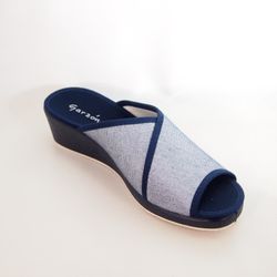 Zapatillas de casa Garzón 736-144 Azul Marino