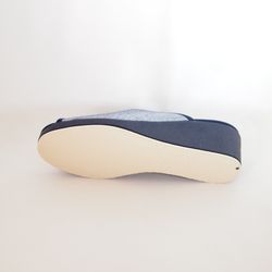 Zapatillas de casa Garzón 736-144 Azul Marino