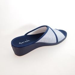 Zapatillas de casa Garzón 736-144 Azul Marino