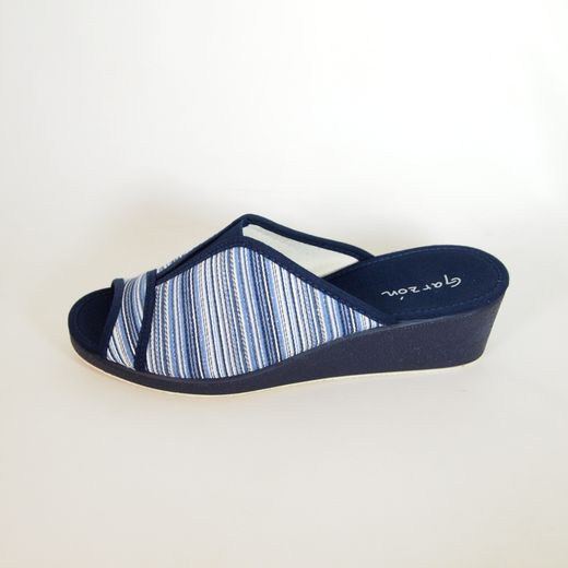 Zapatillas de casa Garzón 740-083 Azul Marino