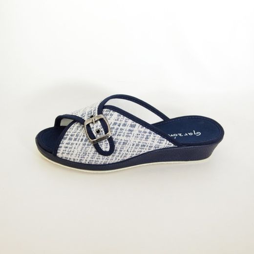 Zapatillas de casa Garzón 753-146 Azul Marino