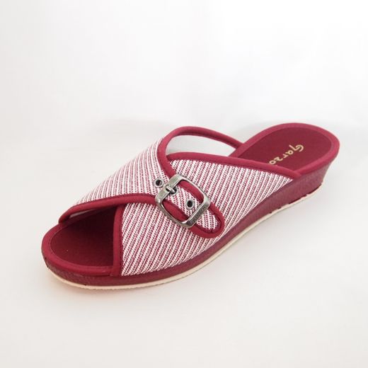 Zapatillas de casa Garzon 753-156 Granate