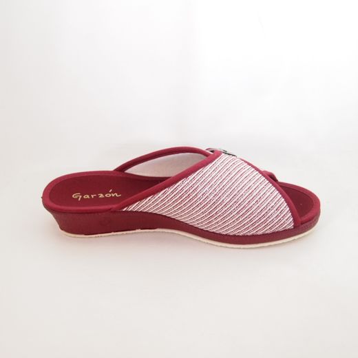 Zapatillas de casa Garzon 753-156 Granate