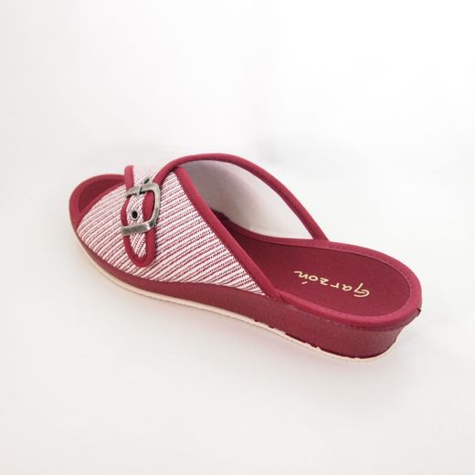 Zapatillas de casa Garzon 753-156 Granate