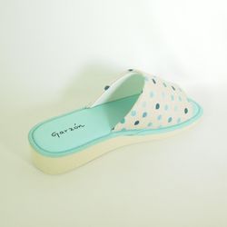 Zapatillas de casa Garzón C400-187 Verde