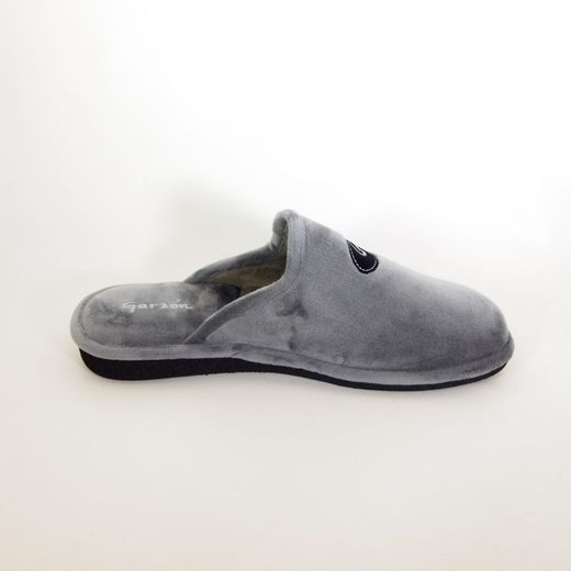 Zapatillas de casa Garzón P351-247 Gris Oscuro