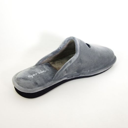 Zapatillas de casa Garzón P351-247 Gris Oscuro