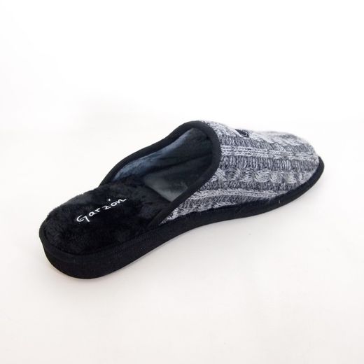 Zapatillas de casa Garzón P351-281 Negro