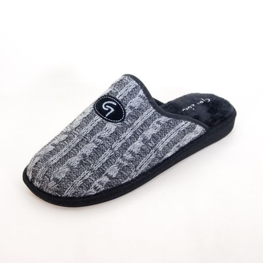 Zapatillas de casa Garzón P351-281 Negro