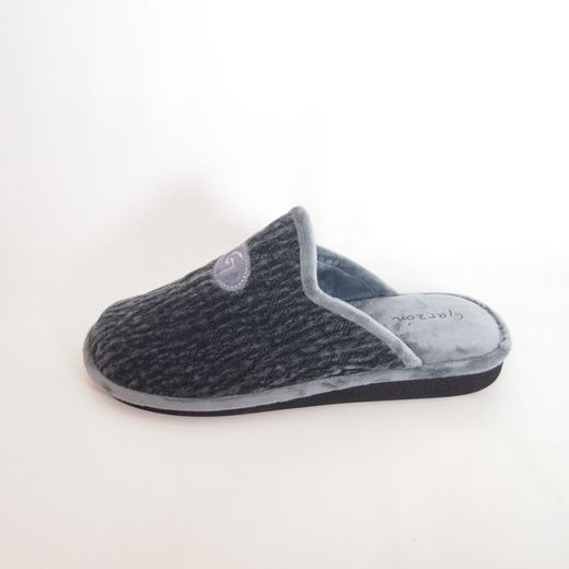 Zapatillas de casa Garzón P351-592 Gris Oscuro