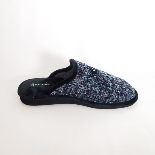 Zapatillas de casa Garzón P351-594 Negro