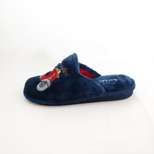 Zapatillas de casa Garzón P363-275 Azul