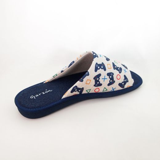 Zapatillas de casa Garzón P375-174 Marino