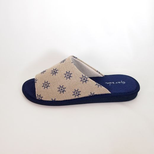 Zapatillas de casa Garzón P375-226 Tabaco