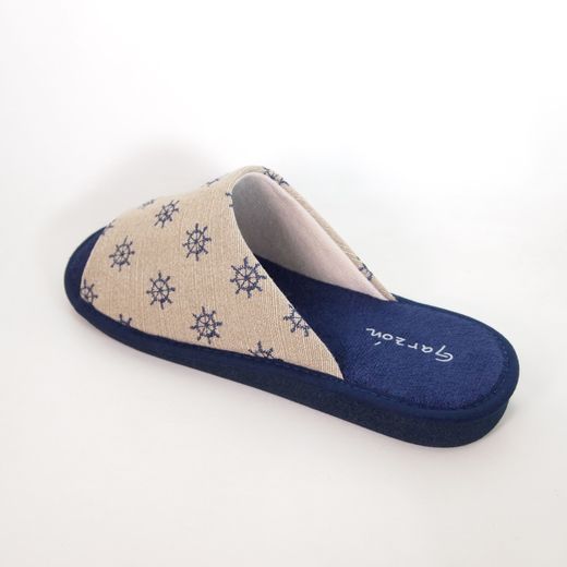Zapatillas de casa Garzón P375-226 Tabaco