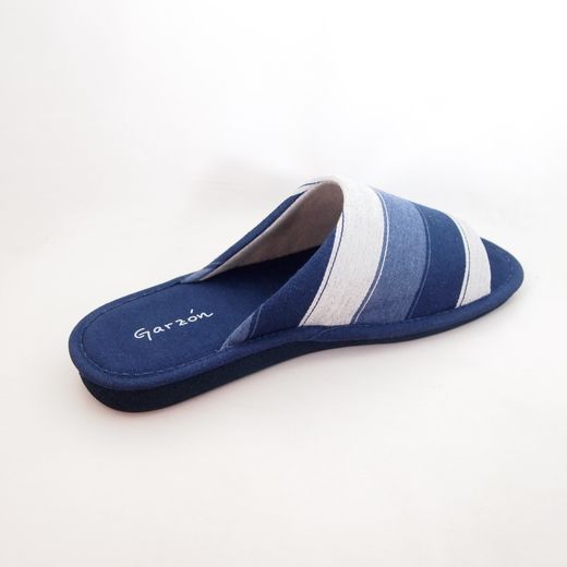 Zapatillas de casa Garzón P378-082 Marino
