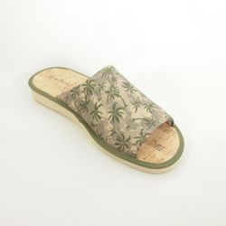 Zapatillas de casa Garzón P379-207 Verde