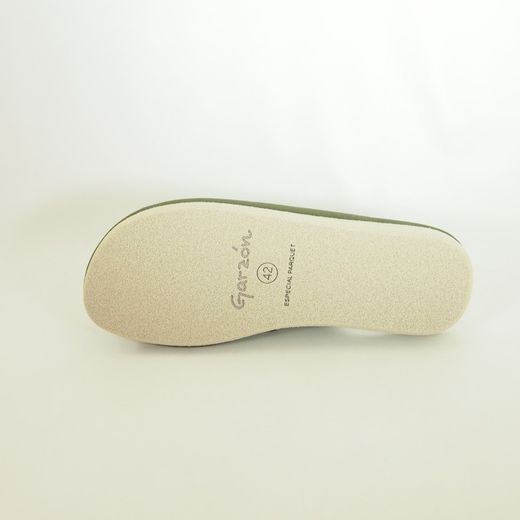 Zapatillas de casa Garzón P379-207 Verde