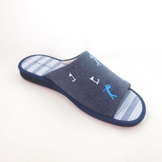 Zapatillas de casa Garzon P381-127 Jeans