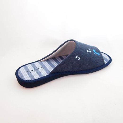 Zapatillas de casa Garzon P381-127 Jeans