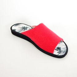 Zapatillas de casa Garzón P381-127 Rojo