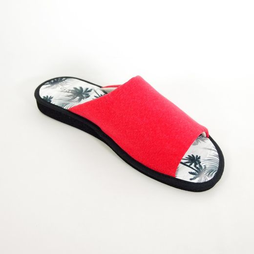 Zapatillas de casa Garzón P381-127 Rojo