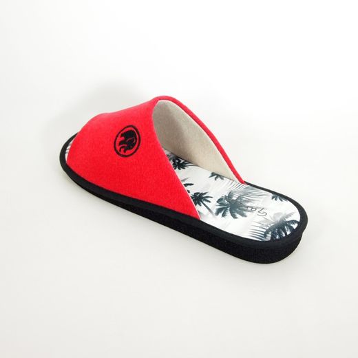 Zapatillas de casa Garzón P381-127 Rojo