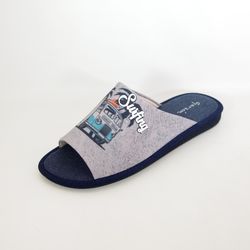 Zapatillas de casa Garzón P396-081 Gris